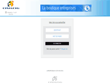 Tablet Screenshot of osilogonline.osilog.fr